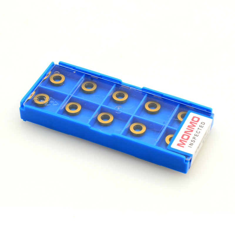 RPMW0802MO-X  加工钢件，不锈钢铣专用数控铣刀片MP1025