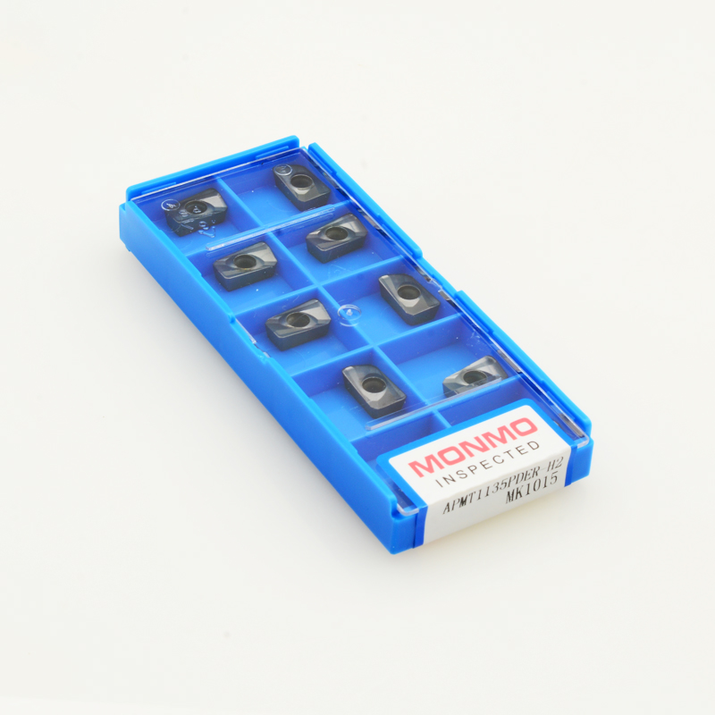  MK1015 小R0.8 铸铁专用铣刀粒 APMT1135PDER-H2飞刀粒