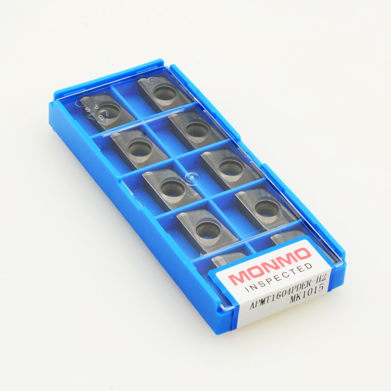  MK1015 大R0.8铸铁专用铣刀片  APMT1604PDER-H2飞刀粒