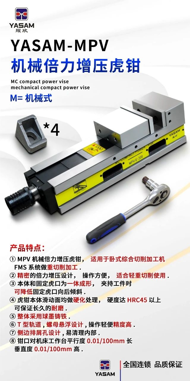新品→MPV机械倍力增压虎钳