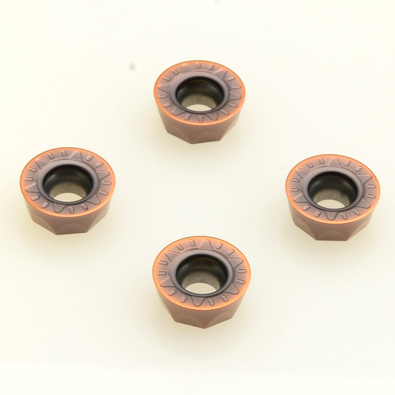 R4 R5 R6加工钢件，不锈钢铣专用数控铣刀片，RPMW1204MO(R6) MX1025铣刀粒