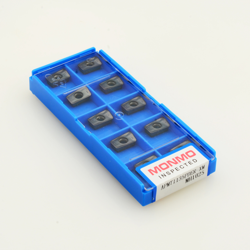 MH1025系列钢件预硬钢刀片专用铣刀片 1135/1604 APMT1135PDER-X 飞刀粒
