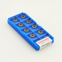 RPMW0802MO-X 加工钢件，不锈钢铣专用数控铣刀片MP1025