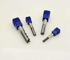 GMX 55HRC钢件加工用 4刃平头钨钢铣刀