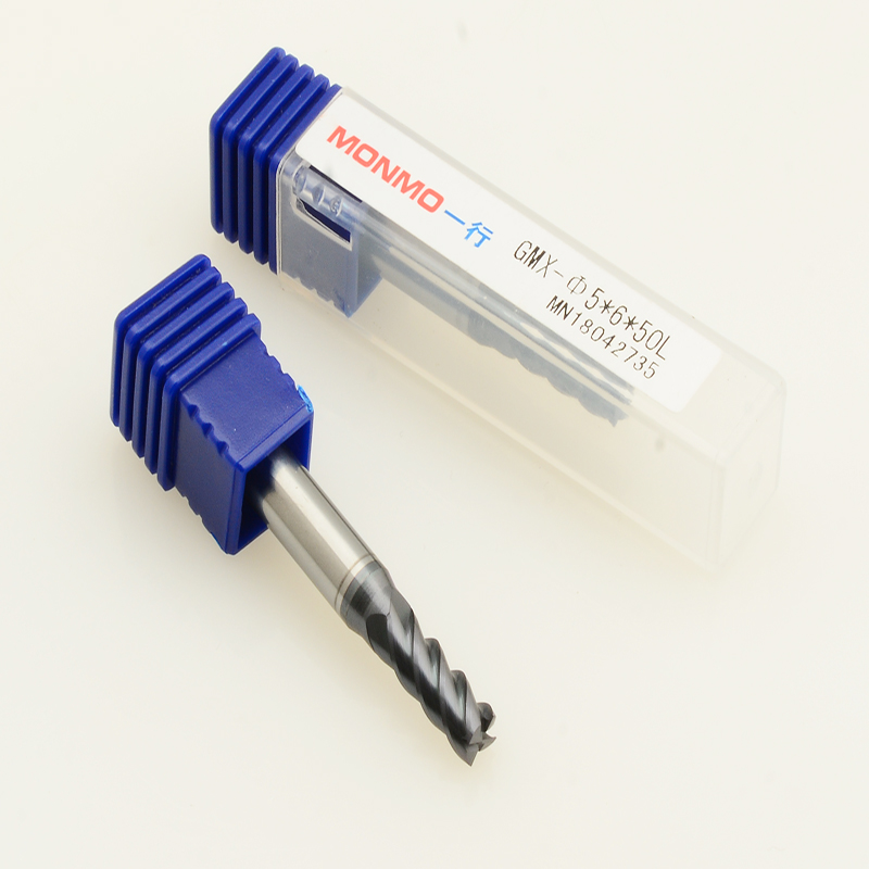 GMX 55度 55HRC钢件加工用 4刃平头铣刀