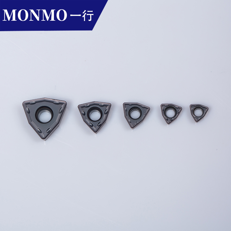 WC喷水钻刀片 桃形U钻刀头 三角暴力钻刀粒