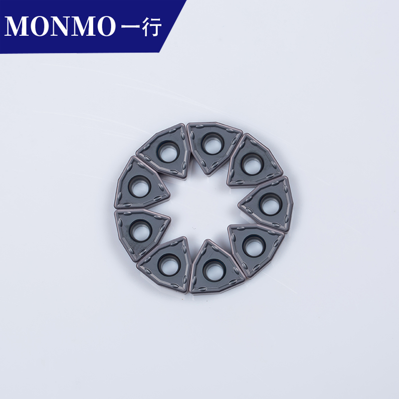 WC喷水钻刀片 桃形U钻刀头 三角暴力钻刀粒