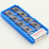 加工钢件，不锈钢铣专用数控铣刀片，MX1025系列铣刀粒